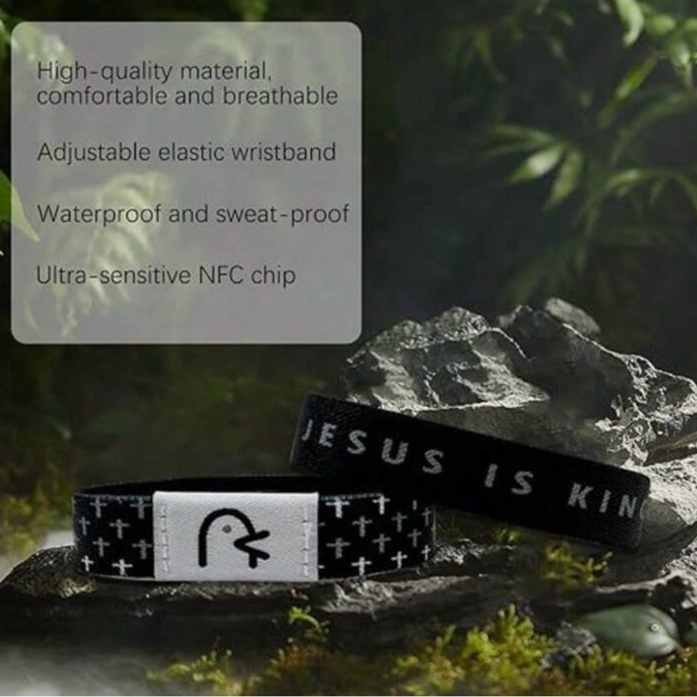 Pink 'Love Like Jesus' Bracelet - Picture 3 of 3